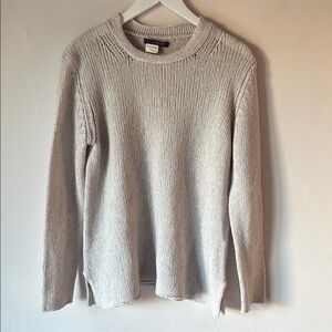 Elemente Clemente Wool Blend Sweater in Light Gray